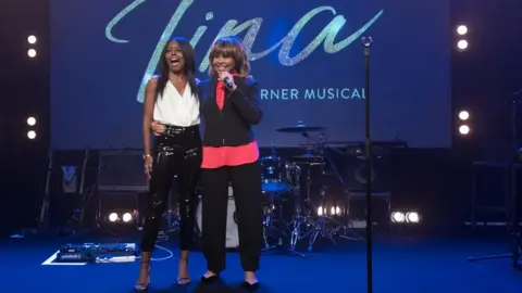 CRAIG SUGDEN Tina Turner and Adrienne Warren