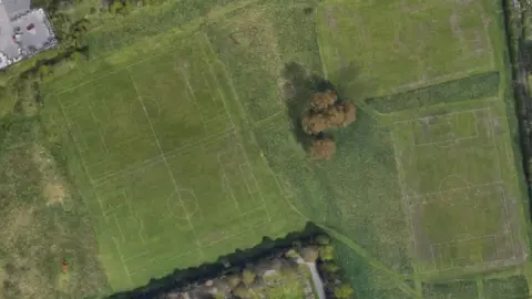 Google Cow Paddle football pitches