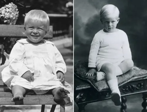 Getty Images / Alamy Prince Philip as a baby and young boy