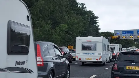 Donna Williams Traffic on A30