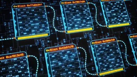 Getty Images Blockchain graphic