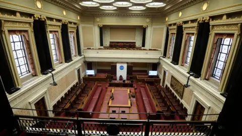 Pacemaker The Senate chamber at Stormont's Parliament Buildings