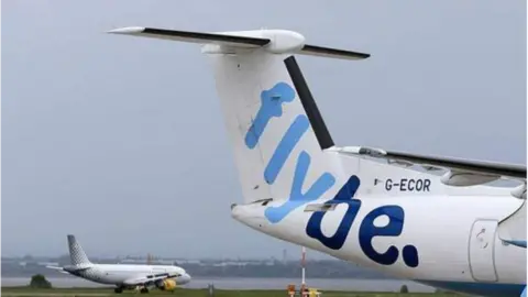 BBC flybe plane