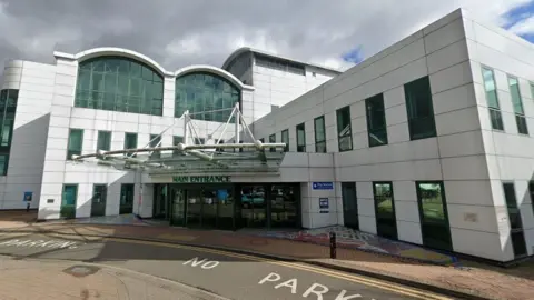 Google Ashford Hospital in Surrey