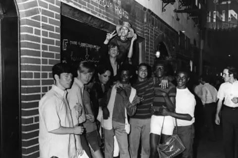 Getty Images Celebrations outside Stonewall