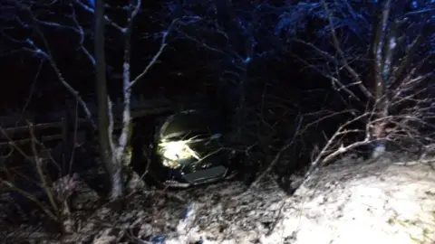 Derbyshire Police A50 crash