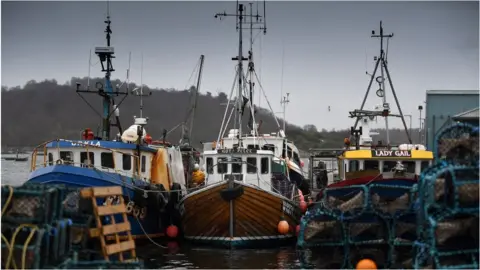 Getty Images Scottish fishing boats