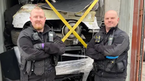 Essex Police PC Phil Pentelow and PC Paul Gerrish