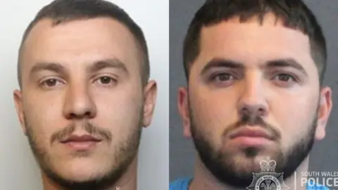 South Wales Police  Artan Pallucci and Elidon Elezi