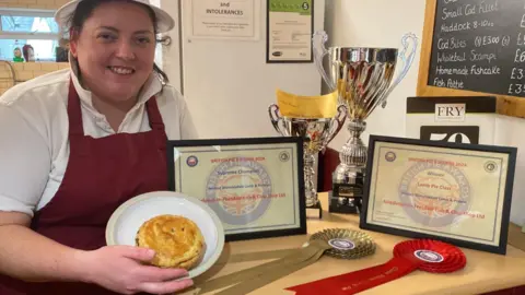 Lydia Sumter Lydia and her winning pie