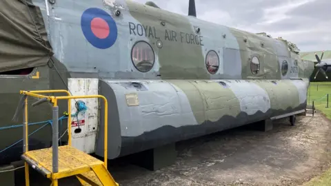 Chinook helicopter that crashed in Falklands 1989