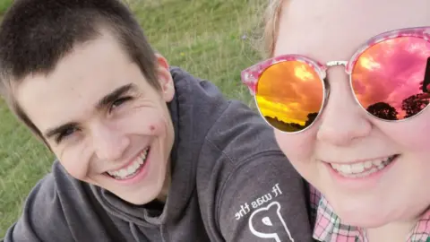 Family photo Natasha Atkins and Oscar Perkins