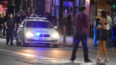 @SNAPPERSK Police car in Broad Street