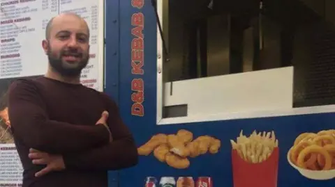 Family Mesut Olgun worked on a kebab van in Bristol