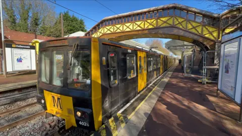 Nexus Reopened footbridge at Cullercoats station