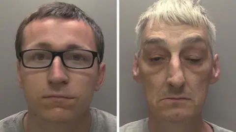 Humberside Police The mug shots of John Honey and David Wilkinson