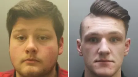 Merseyside Police Alex Stormont and Taylor Johnson (L-R)