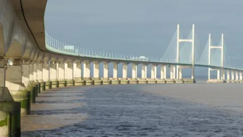 Getty Images The Second Severn Crossing opened in 1996