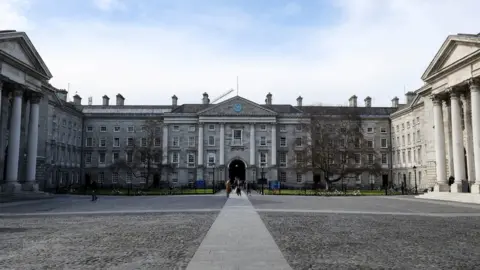 Reuters Front Square in Trinity College Dublin