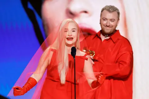 Getty Images Sam Smith and Kim Petras