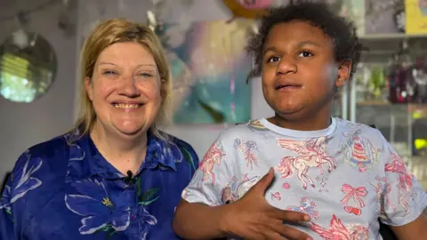 Melanie with daughter Amaya, 10, who was born at 24 weeks, was part of the Nottingham Maternity Inquiry.