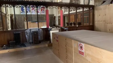 BBC Inside Leicester Cathedral