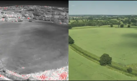 John Watton Thermal and standard drone images