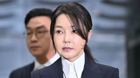 Former South Korea first lady Kim Keon Hee