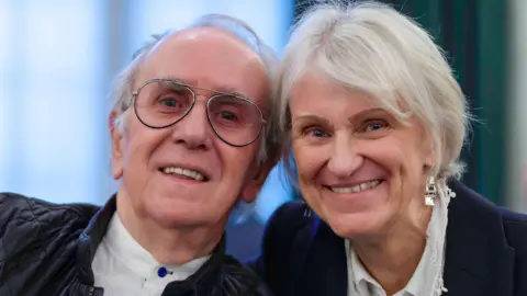 Charles and Mary Dobson Charles and Mary Dobson smiling