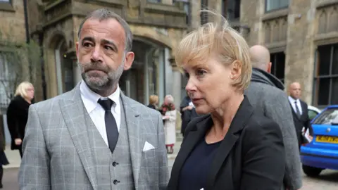 Getty Images Sally Dynevor and Michael Le Vell