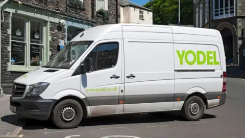 Getty Images Yodel delivery van