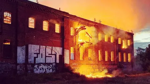 @DerbyshireARU Derelict building in Friar Gate Goods Yard