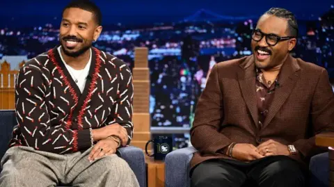 Getty Images Michael B Jordan and Ryan Coogler on The Tonight Show
