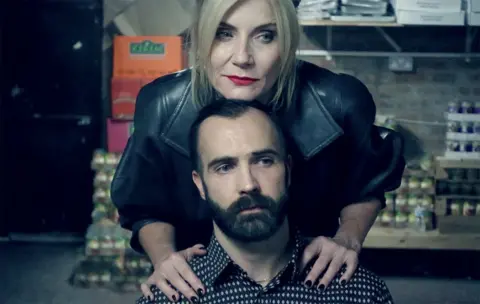 Modern Films Michelle Collins (top) and Stephen Giddings