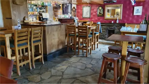 The Tavern Inside of the Tavern pub in County Donegal