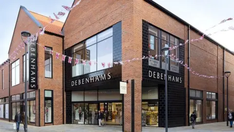 Former Debenhams site