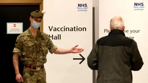 Getty Images vaccination centre