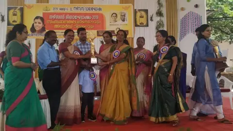 P Geetha's family Ms Geetha