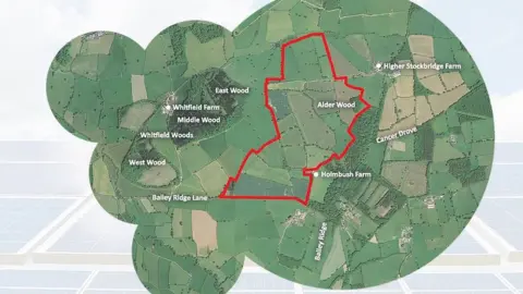 Voltalia Proposed site of solar farm in Longburton