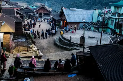 Sayan Hazra The Khonoma village square