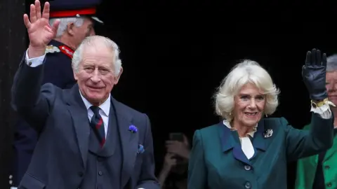 Reuters King Charles and Camilla