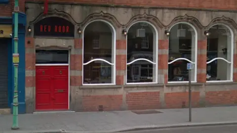 Google red door bar
