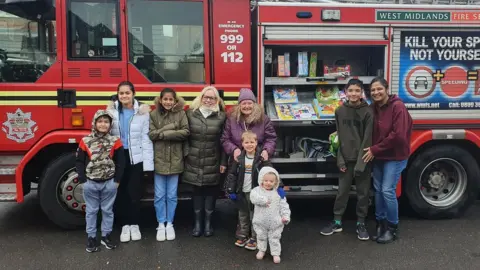 WMFS Residents with donated presents