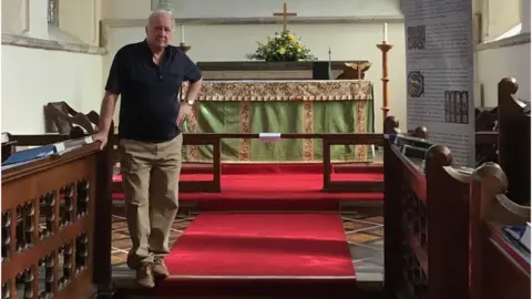 Robin Slowe Churchwarden Robert Allen