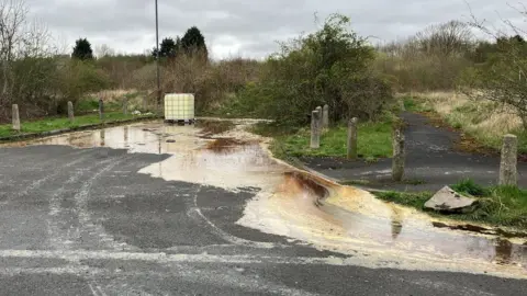 Environment Agency Langley Mill spill