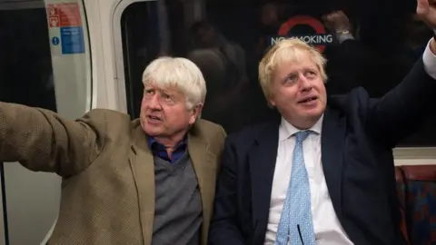 PA Media Stanley and Boris Johnson (2016 picture)