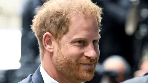 PA Media Prince Harry appears before the High Court in central London