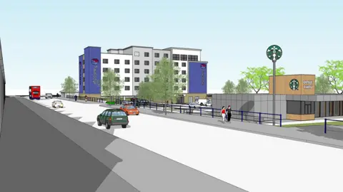  The Burney Group Artist impression of hotel