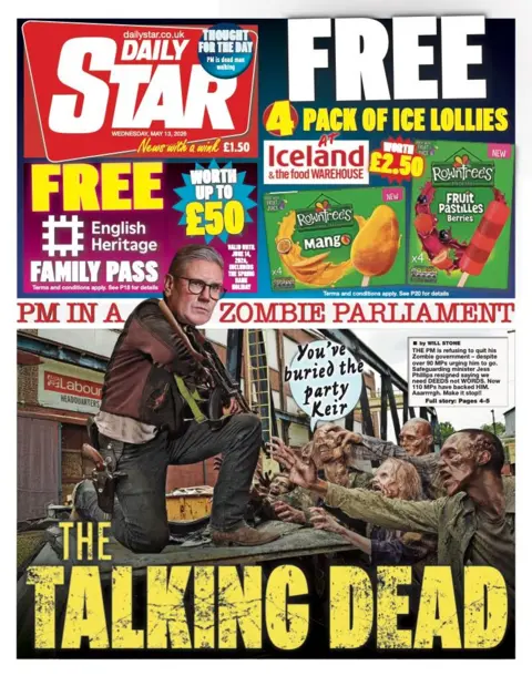 8942b8f0-4e44-11f1-bd52-e755d604ece4.jpg The Papers: 'Starmer and Streeting set for showdown' and 'Crisis? What crisis?'