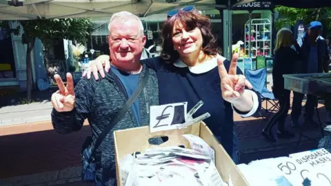 Julie Wassmer Steve Bamber and Julie Wassmer